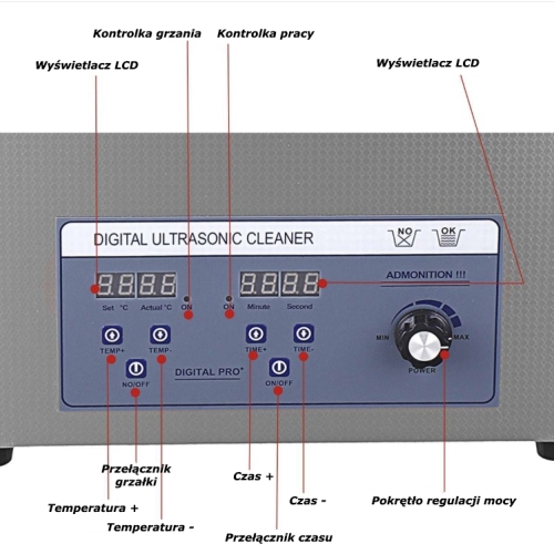 Ultrasoon reiniger PS30 AL voor vinylplaten